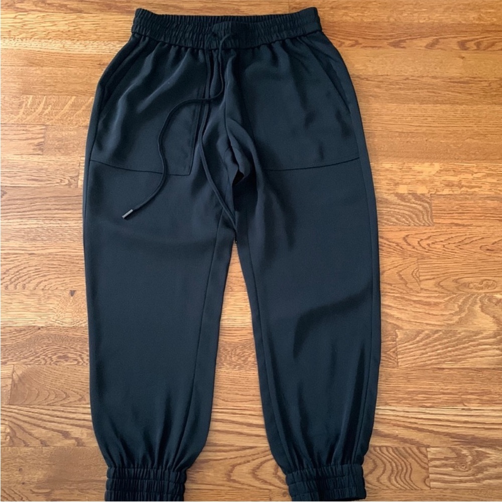 Ann Taylor Pull On Jogger, Black, Large TALL